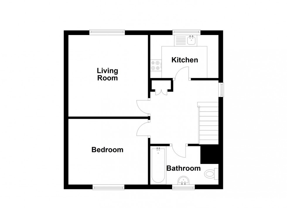 Floorplan for Holly Road, Weymouth